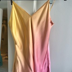 Cami nyc raine degrade silk - satin camisole
